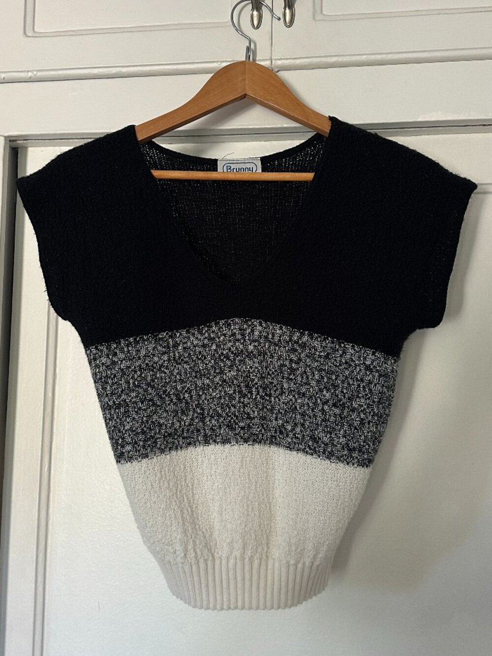 Vintage Sweater Vest/Blouse